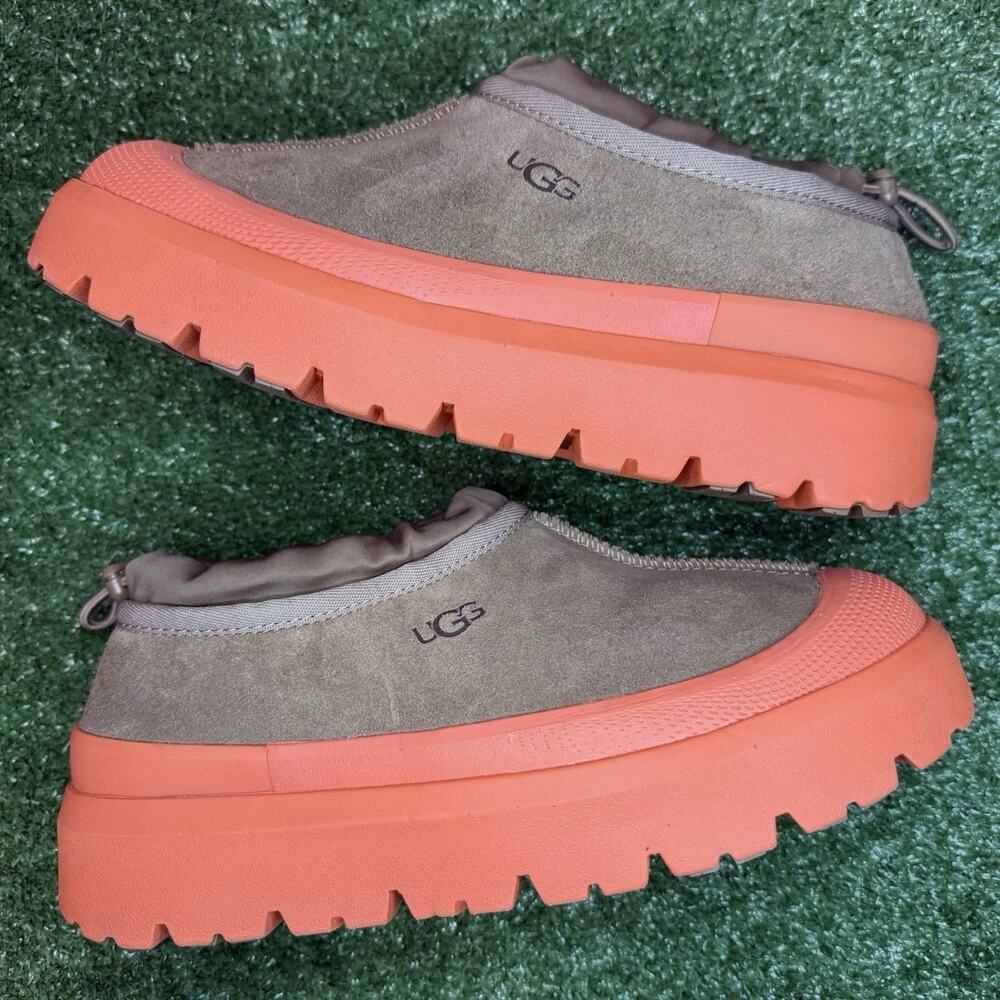 UGG Tasman Weather Hybrid slippers in the Chestnut and Orange men’s 9 size